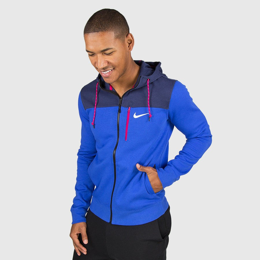 NIKE - AV15 ZIP HOODIE (BLUE) click on the banner