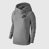 NIKE - RALLY FUNNEL NECK HOODIE (GREY) click on Free shipping to check out